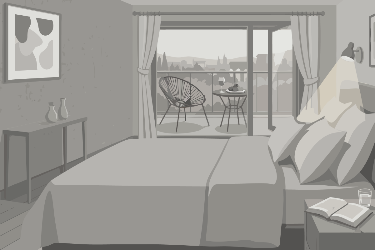 Chambre Simple ou Lits Jumeaux